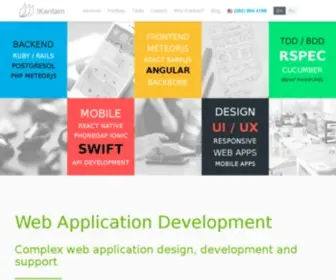 Ikantam.com(Web application (Ruby) Screenshot