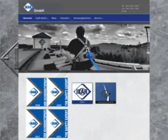 Ikar-GMBH.de(Startseite) Screenshot