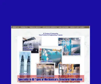 Ikatan.com.my(Steel Structure Fabrication Malaysia by IE) Screenshot