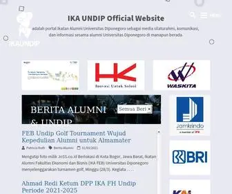 Ikaundip.org(IKA Undip Beranda) Screenshot