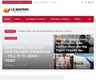 Ikboateng.com(Entertainment News) Screenshot