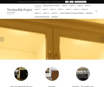 Ikea-Billy-Project.de(Do it yourself) Screenshot