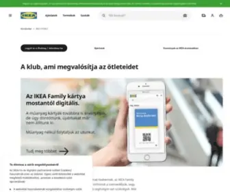 Ikea-Family.hu(IKEA Family) Screenshot