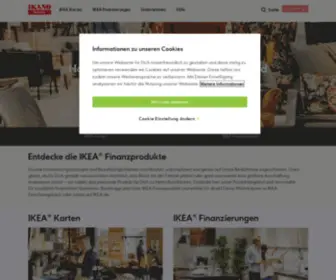 Ikea-Finanzprodukte.de(Ratenzahlung bei IKEA) Screenshot