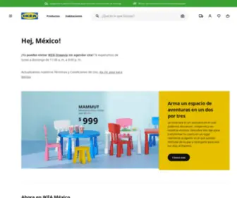 Ikea.com.mx(Comprar muebles en línea l IKEA México) Screenshot