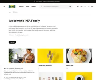 Ikeafamily.ca(IKEA FAMILY) Screenshot