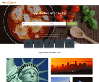 Ikeepkosher.com(All things Kosher) Screenshot