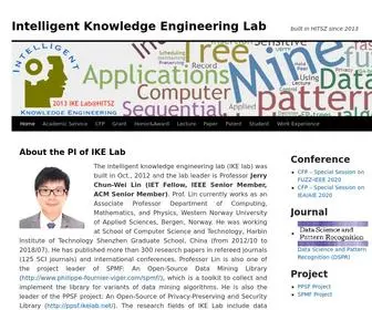 Ikelab.net(Since 2013@HITSZ) Screenshot