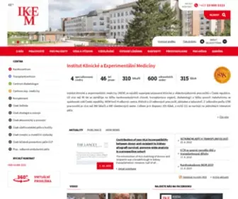 Ikem.cz(Institut Klinick) Screenshot
