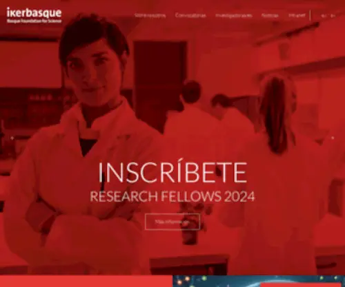 Ikerbasque.net(Ikerbasque) Screenshot