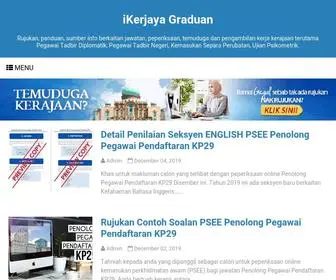 Ikerjayagraduan.com(IKerjaya Graduan) Screenshot