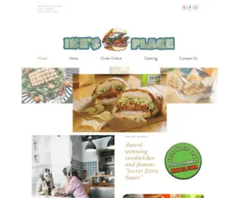 Ikesloveandsandwiches.com(Create an Ecommerce Website and Sell Online) Screenshot