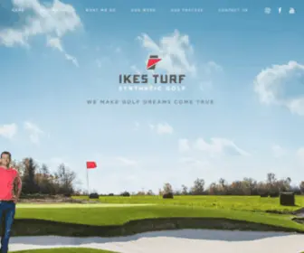 Ikesturf.com(Ikes Turf Synthetic Golf) Screenshot