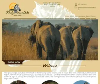 Ikhayalamadube.co.za(A self) Screenshot