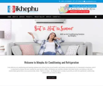 Ikhephu.co.za(Ikhephu Air Conditioning and Refrigeration Services) Screenshot