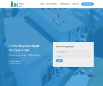 Ikhomepros.com(Professional Home Improvement Team) Screenshot