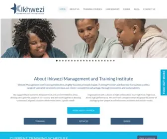 Ikhwezitraining.com(IKHWEZI Management and Training Institute) Screenshot