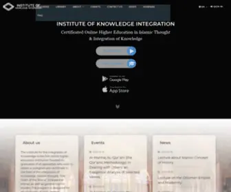 Ikiacademy.org(Institute Of Knowledge Integration) Screenshot