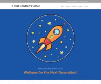 Ikidzclinic.com(I-Kidz Children's Clinic) Screenshot