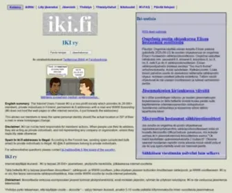 Iki.fi(IKI ry) Screenshot