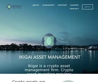 Ikigai.fund(Ikigai Asset Management) Screenshot