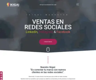 Ikigaimarketer.com(Agencia de Marketing Digital) Screenshot