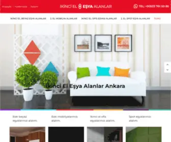 Ikincielalanlarankara.com(İkinci El Eşya Alanlar Ankara) Screenshot