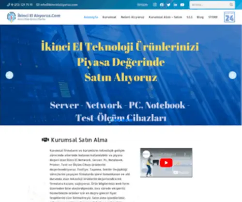 Ikincielaliyoruz.com(Elde Birinci Marka LongLine Teknoloji Ürünleri) Screenshot