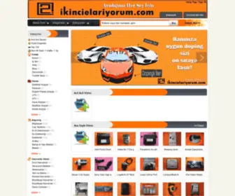 Ikincielariyorum.com(Ikinci el ilan sitesi) Screenshot