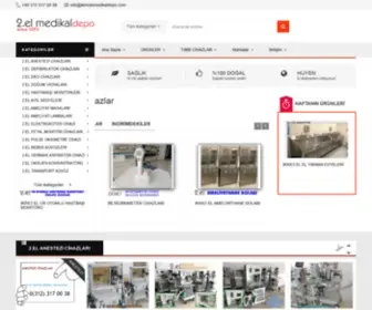Ikincielmedikaldepo.com(El Medikal Depo) Screenshot