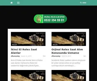 Ikincielrolexsaatyeri.com(Kinci El Rolex Saat Alanlar) Screenshot