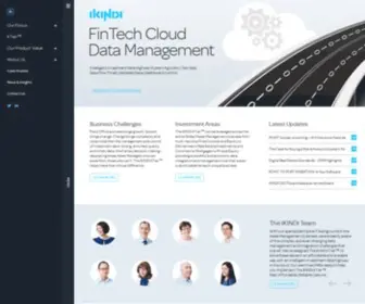 Ikindi.com(FinTech Cloud Data Management) Screenshot