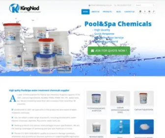 Ikingnod.com(The Leading Pool&Spa Chemicals Exporter in China) Screenshot