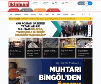 Ikinisangazetesi.com(Van Haber) Screenshot