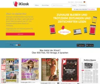 Ikiosk.de(Lesen Sie aktuelle News online) Screenshot