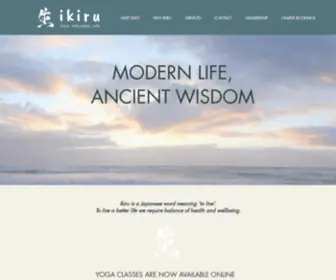 Ikiruwellness.com.au(Ikiru) Screenshot