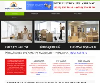 Ikitellinakliyat.net(İkitelli Evden Eve Nakliyat) Screenshot