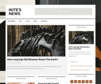 Ikitelliorg.com(IKite's News) Screenshot