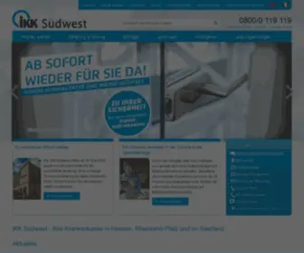 IKK-Suedwest.de(IKK Südwest) Screenshot