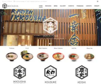 Ikkousha.com.br(Ramen Ikkousha) Screenshot