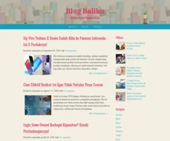 Iklanbaliku.com(Blog Baliku) Screenshot