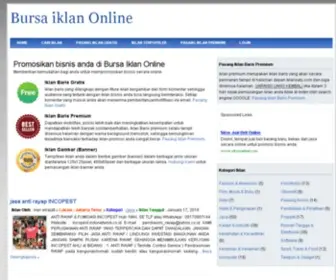 Iklansatu.com(Bursa iklan Gratis Online) Screenshot