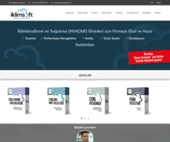 Iklimsoft.com(Iklimsoft HVAC & R Softwares) Screenshot