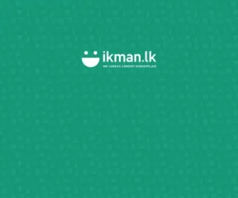 Ikmanservices.com(Ikman.lk online services) Screenshot