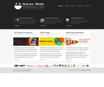 Ikmanweb.com(Ikman Web Design) Screenshot
