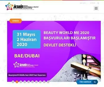 Ikmib.org.tr(Istanbul Chemicals and Chemical Products Exporters' Association) Screenshot