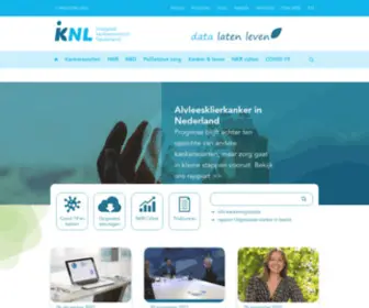 IKNL.nl(Integraal Kankercentrum Nederland (IKNL)) Screenshot