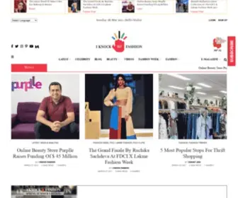 Iknockfashion.com(Top Fashion Website in India) Screenshot