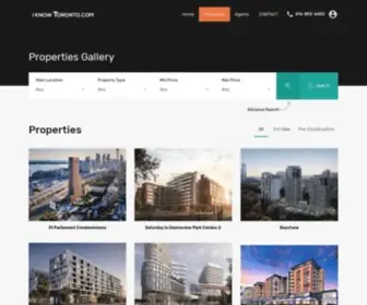 Iknowtoronto.com(I Know Toronto) Screenshot