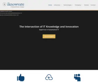 IknowVate.com(Home) Screenshot